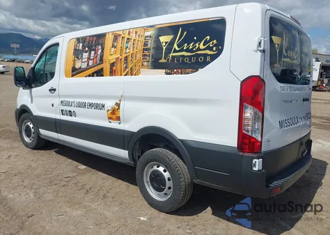 2024 Ford Transit-150 z USA, uszkodzony, nr VIN 1FTYE1Y84RKA02808